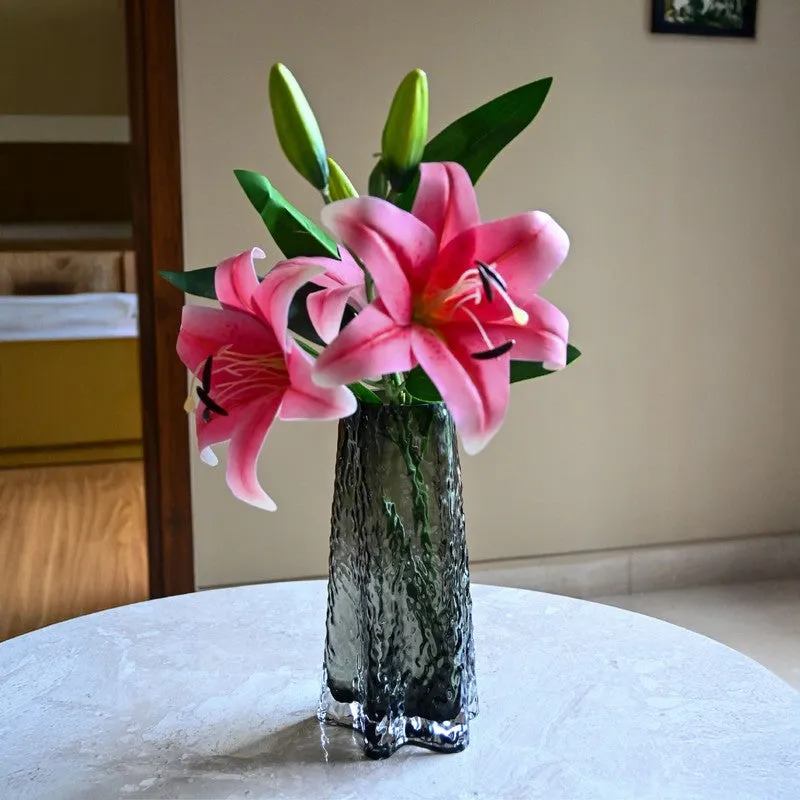 Opulence Designer Vase - Black media 3
