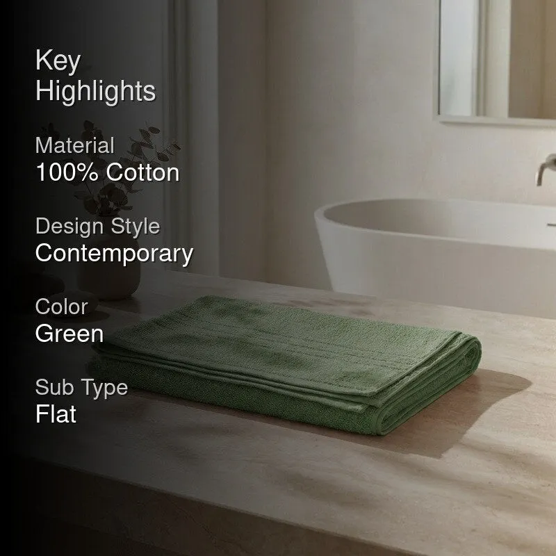 Monte Carlo Clean Wrap Pure Cotton Bath Towel - Light Green media 2