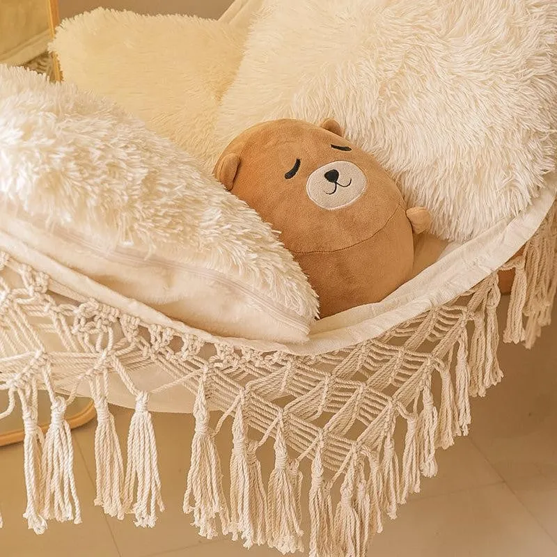 Lema Cotton Handcrafted Hammock media 3
