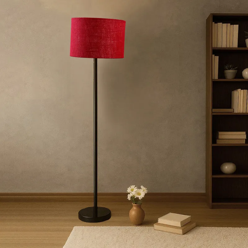 Sienna I Rodin Floor Lamp - Maroon media 2
