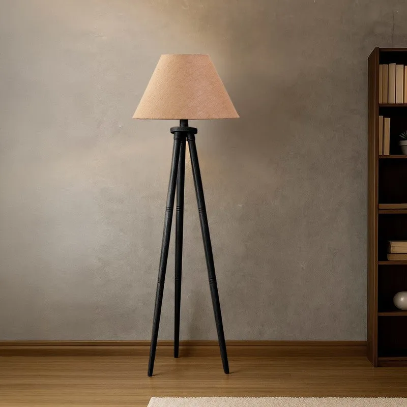 TriElite Conical Floor Lamp (Beige) media 2