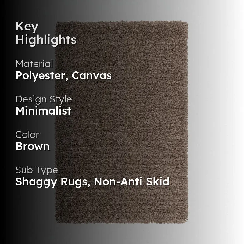 Table Tufted Woven Whisper Rug - Light Brown media 2