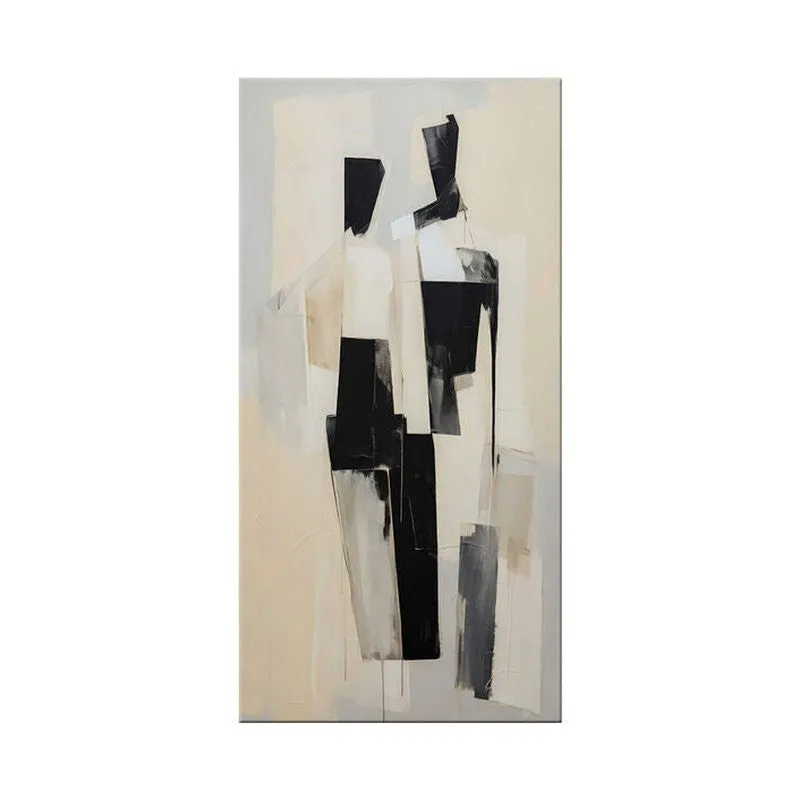 Friends Abstract Wall Painting media 4