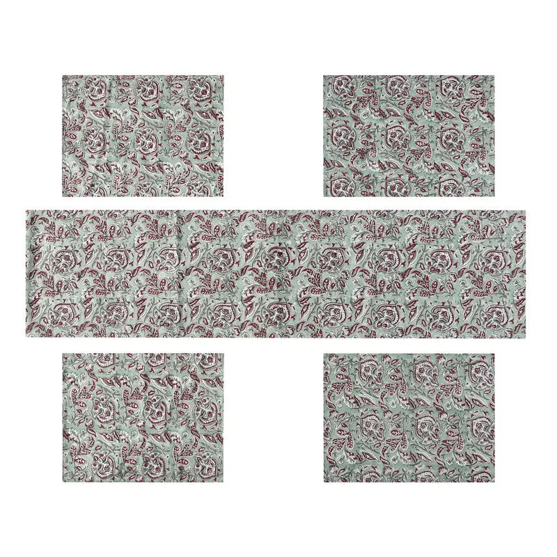 Heritage Table Linen Set - Five Piece Set media 6