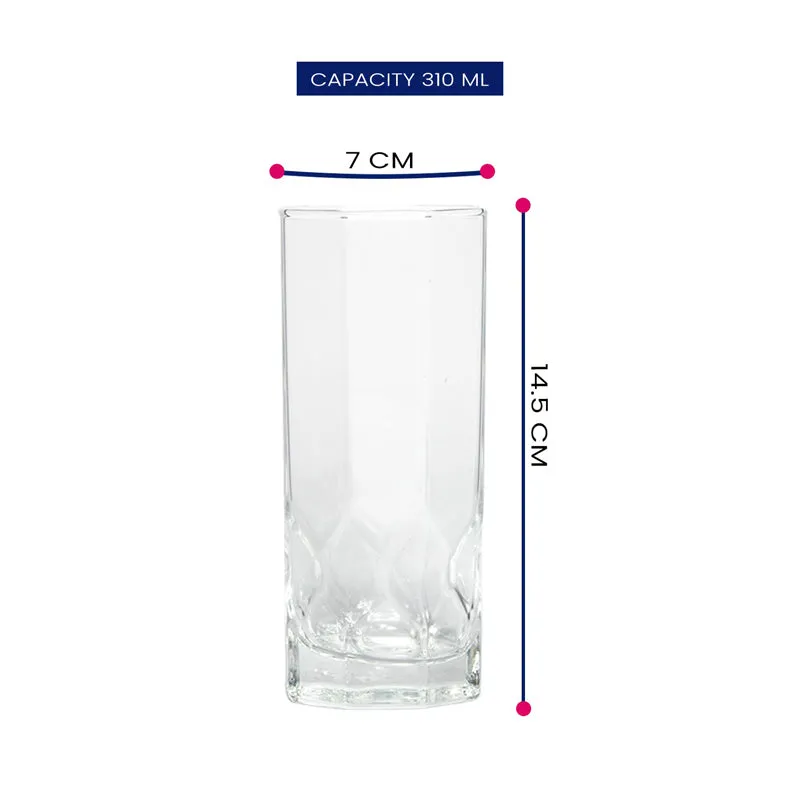 Luminarc Octime Glass (330 mL) - Set Of Six media 6