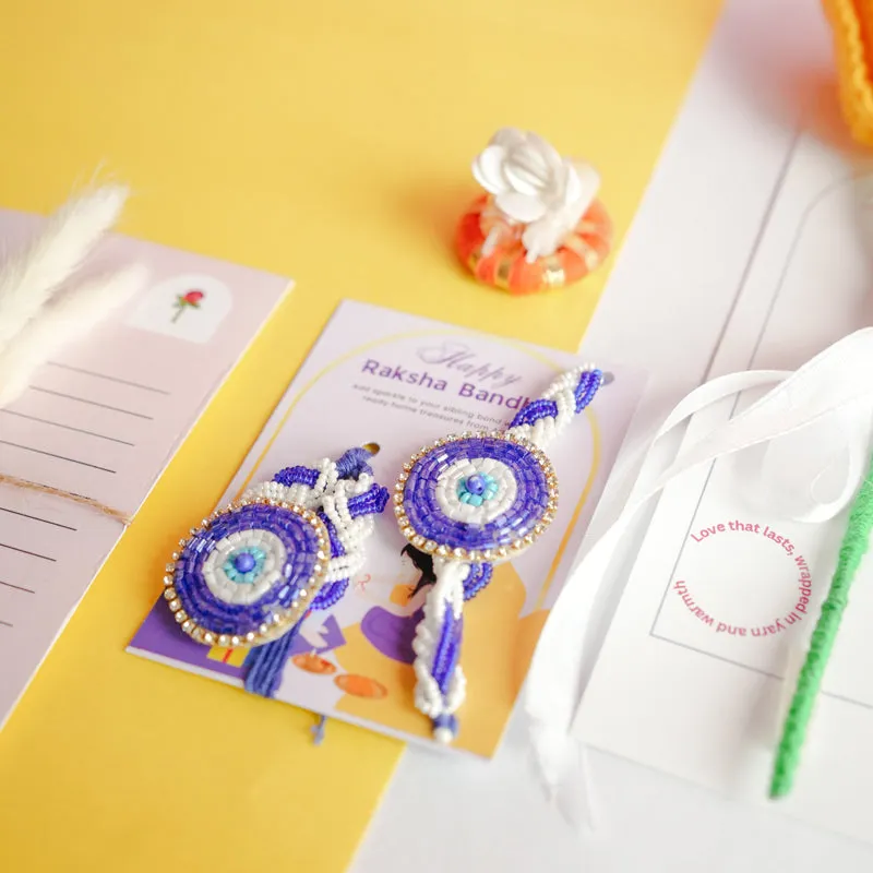 Bind In Bloom I Rakhi Gift Hamper - Yellow media 6
