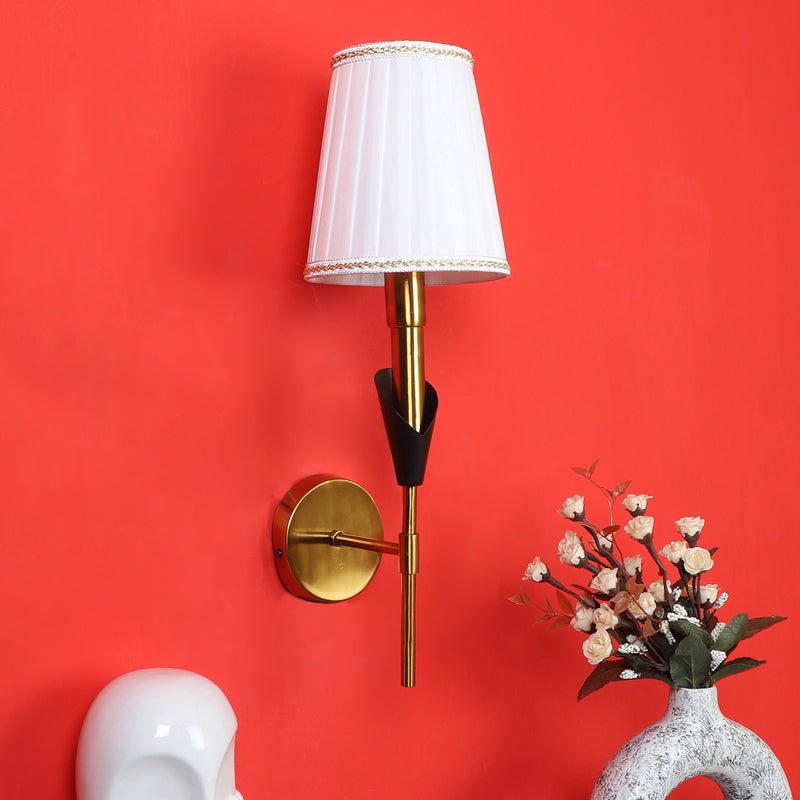 Nairobi Cotton & Iron Wall Lamp media 3