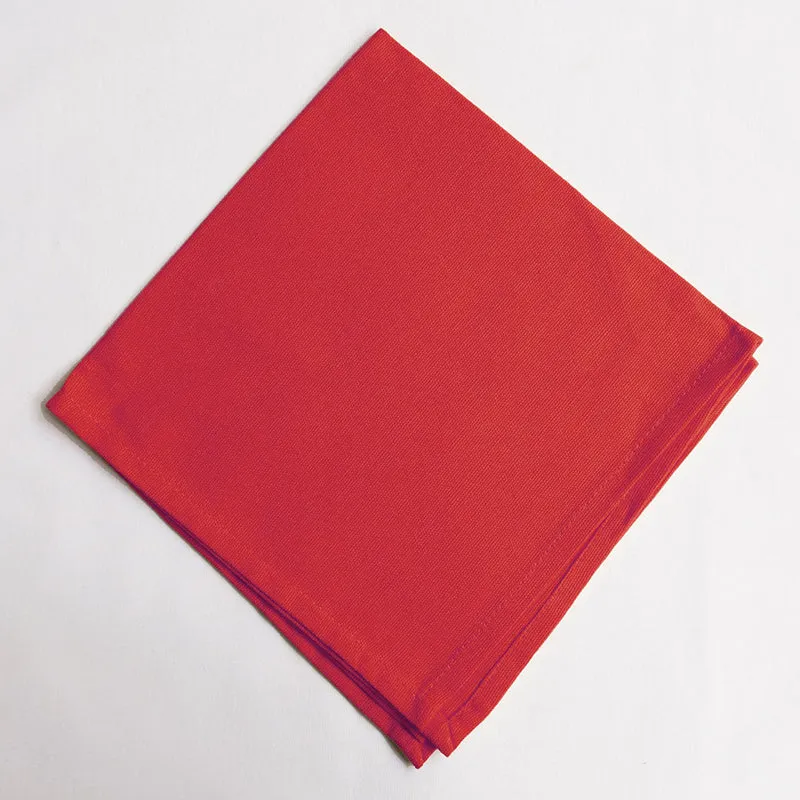 Swayam Essentially Maroon Table Napkin - Set Of Six media 7