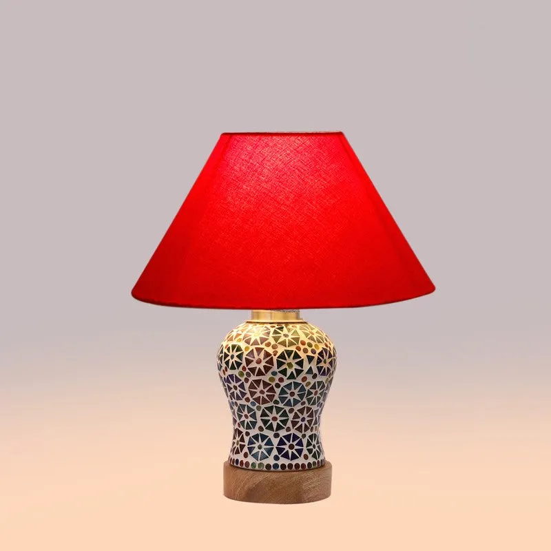 Zenexa Wooden Table Lamp - Multicolor media 6