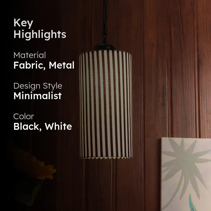 Zebro Fabric Ceiling Lamp media 2