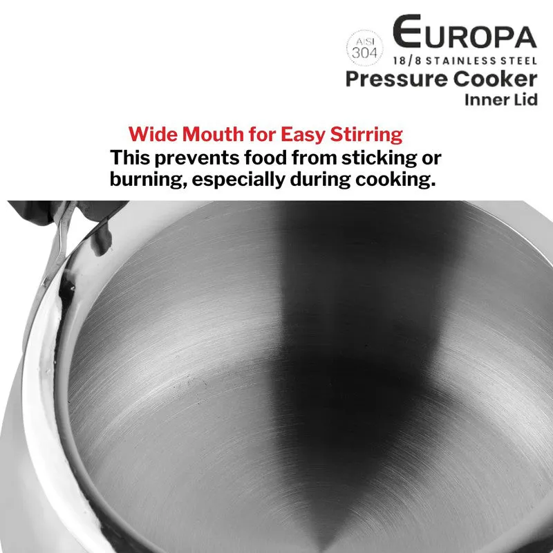 Vinod Zyric Pressure Cooker Stainless Steel - 3000 mL/ 14 Inches media 6