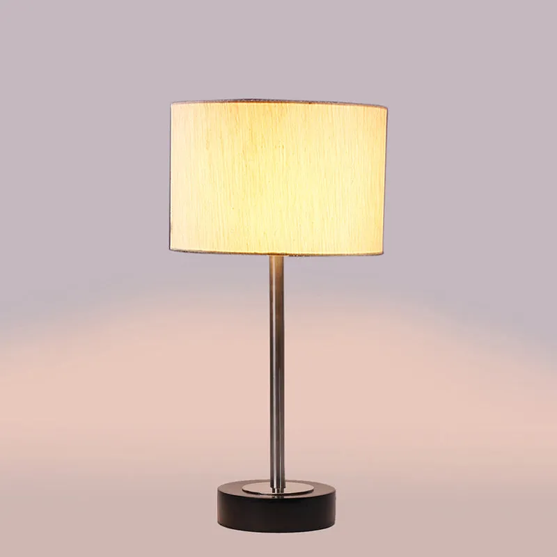 Cotin I Rodin Wooden Table Lamp - Beige,Silver,Black media 5
