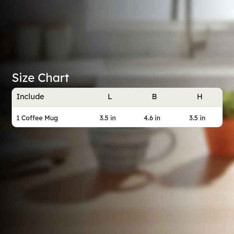 Chevron Waves Ceramic Coffee Mug (230 mL) media 7