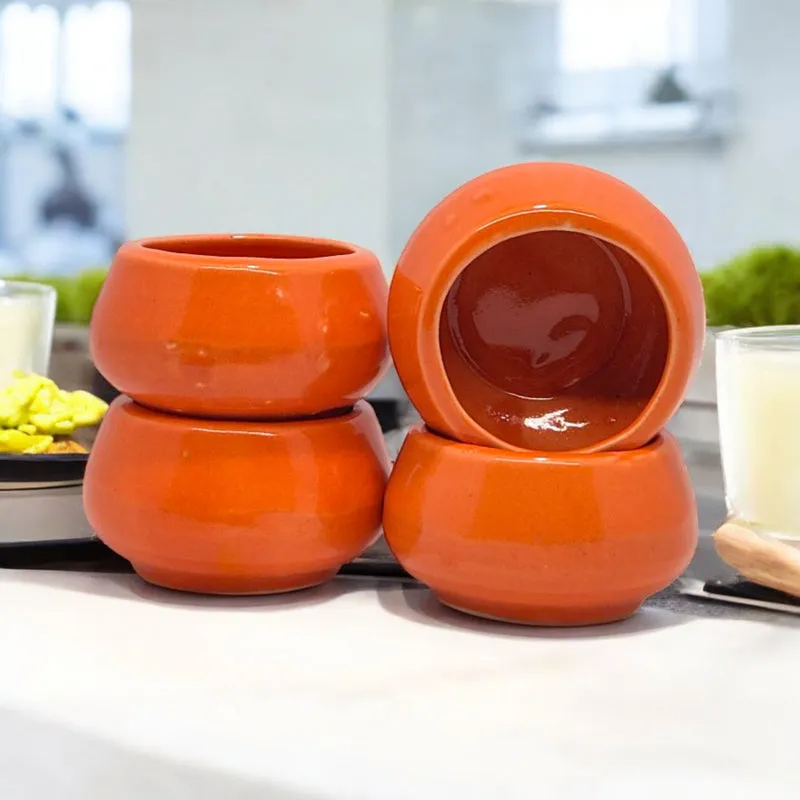 Spec Dip Bowl (Orange/80 mL Each) - Set Of Six media 3