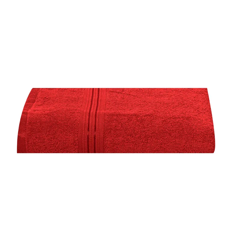 Micro Cotton LuxeDry Solid Bath Towel - Red media 5