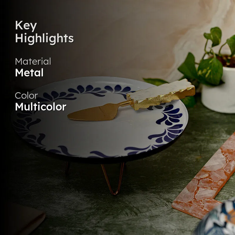 Naksh Metal Cake Stand media 2