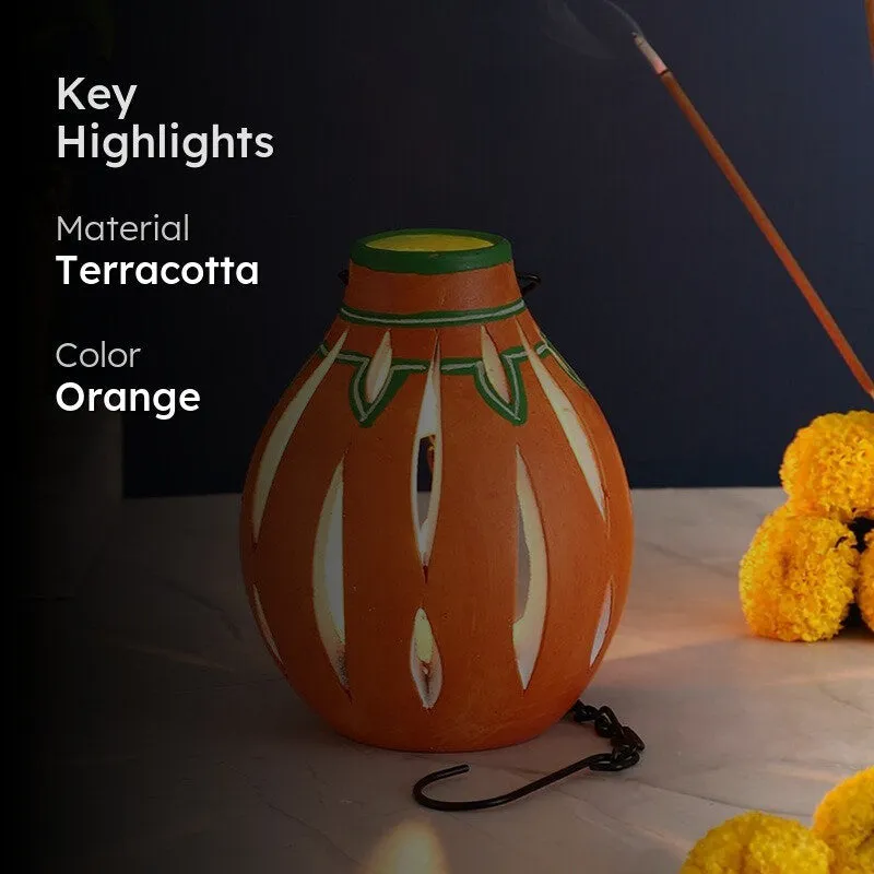 Divine Flame Candle Holder Collection Orange media 2