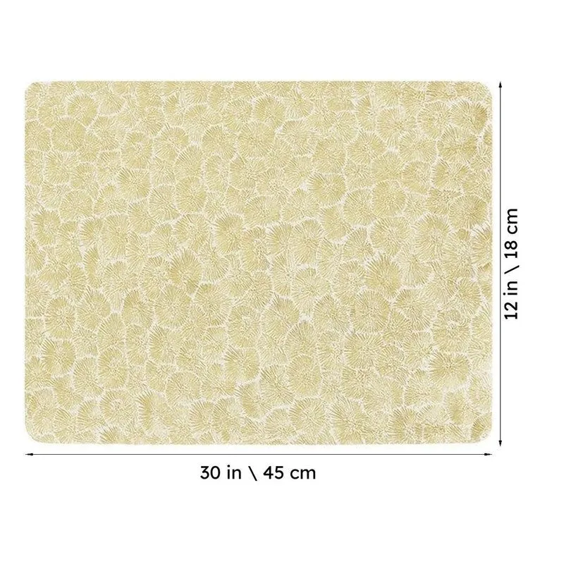 Arvane Golden Rectangle PVC Table Mats - Set Of Two media 6
