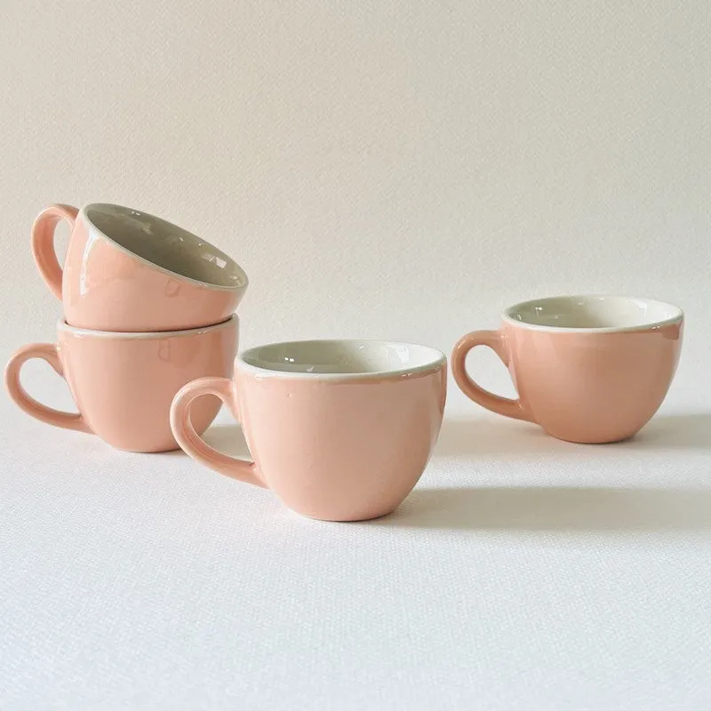 Misty Ceramic Tea Cup (80 mL Each) - Set Of Four media 4