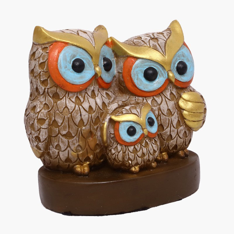 Little Guardians Owl Polyresin Showpiece media 3