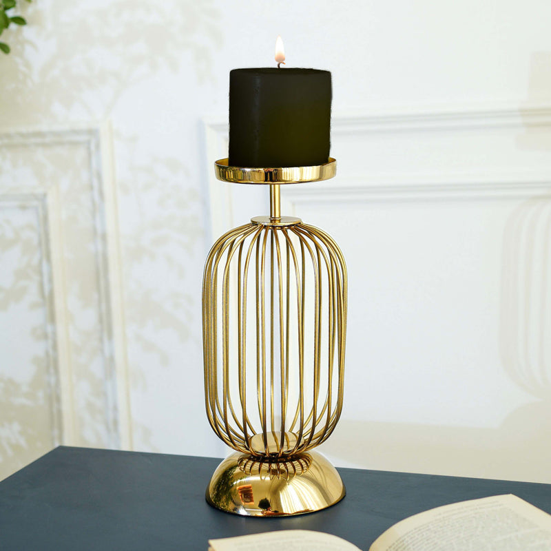 Aurin Metal Candle Holder media 4
