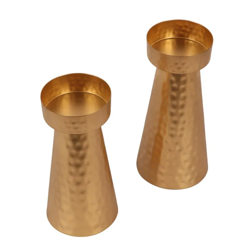 Luxe Radiance Candle Holder - Set Of Two media 4