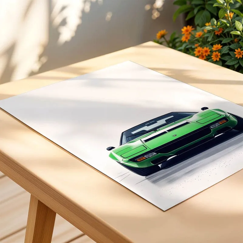Emerald Racer Wall Poster media 5