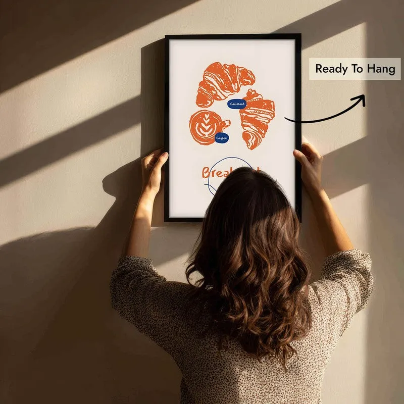 Breakfast Club Archival Canvas Wall Art - Black media 6