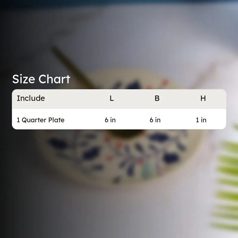 Raella Ceramic Quarter Plate media 6