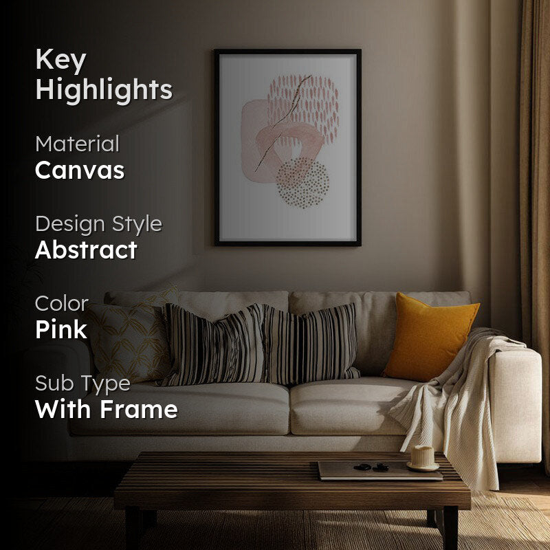 Blushing Freckles Framed Canvas Wall Painting media 2