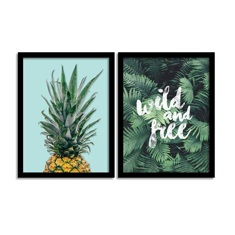 Rebekah Wild & Free Tripca Wall Art - Set of Two media 3