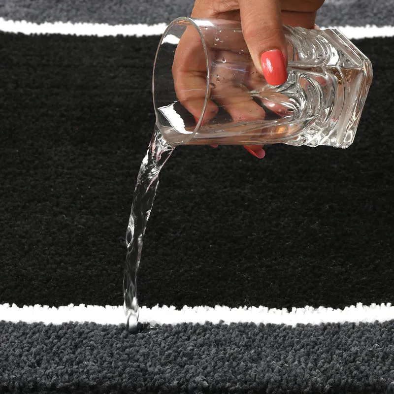 Zyra Cotton Bath Mat - Black media 7