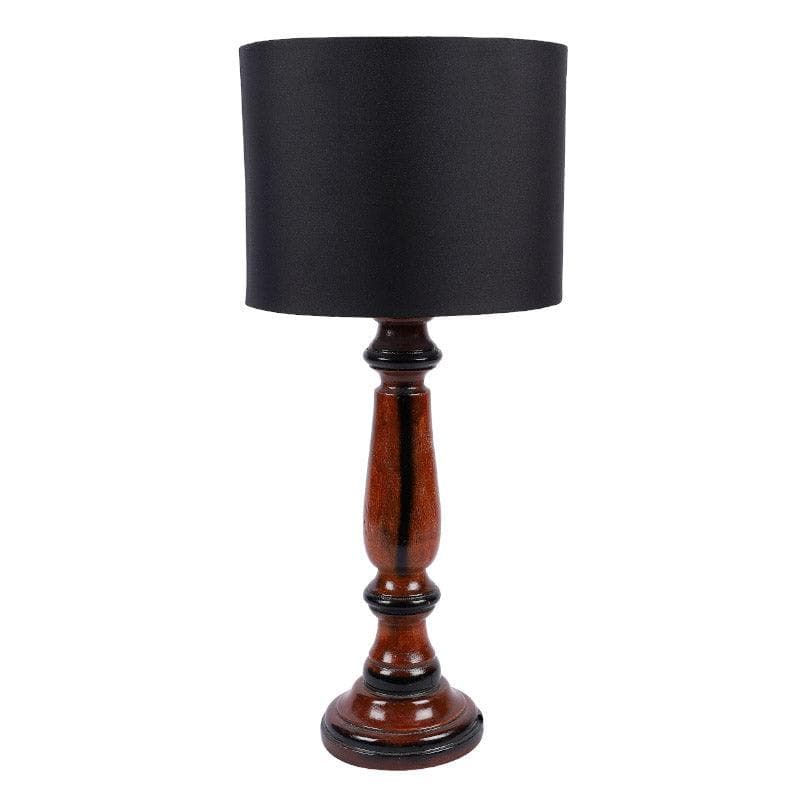 Blace Bona Fabric Table Lamp - Black,Brown media 4