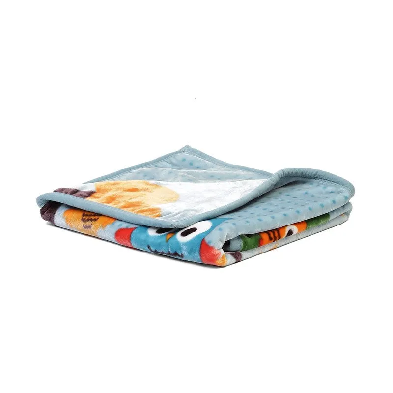 Monte Carlo Whimsical Owl Snuggle Blanket - 600 GSM media 6