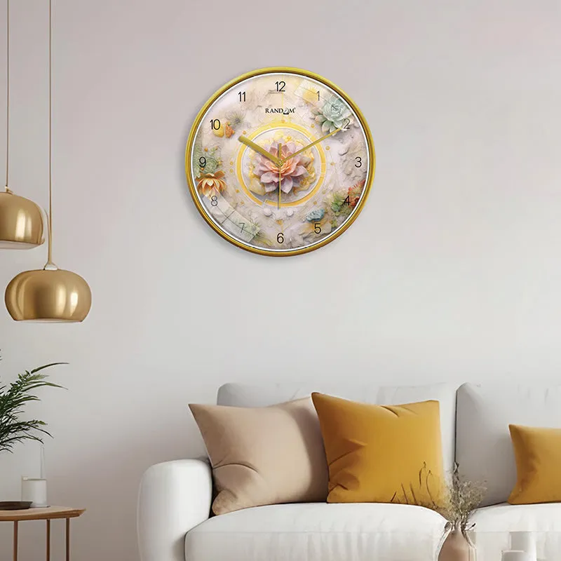 Vine Time Analog Wall Clock media 1