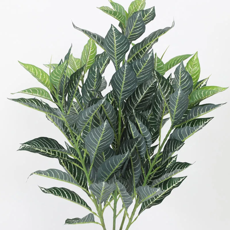 Everlay Artificial Plant With Black Plastic Pot - 2.8 Feet media 5