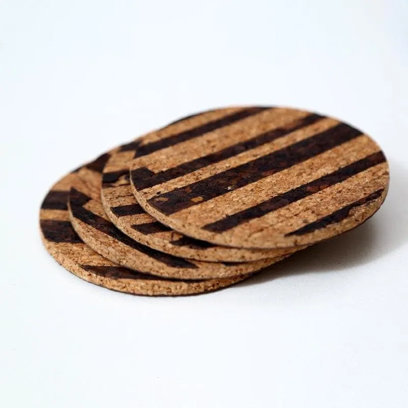 Coastal Cork Coaster - Set Of Four media 3