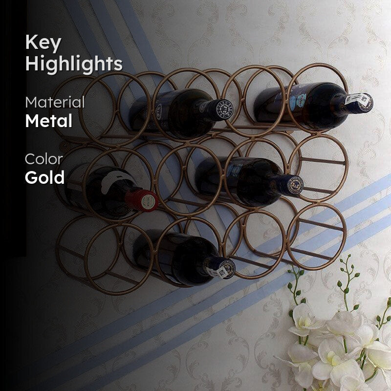Wiley Wall Wine Rack media 2