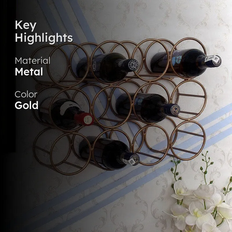 Wiley Wall Wine Rack media 2