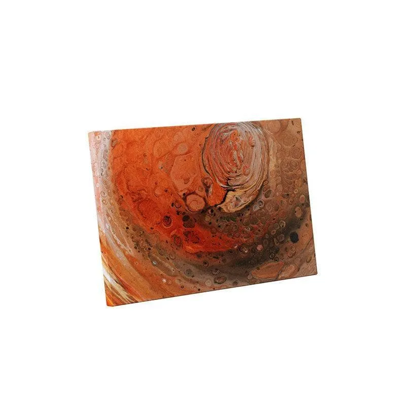 Sun Kissed Abstract Canvas Wall Painting - Gallery Wrap media 3