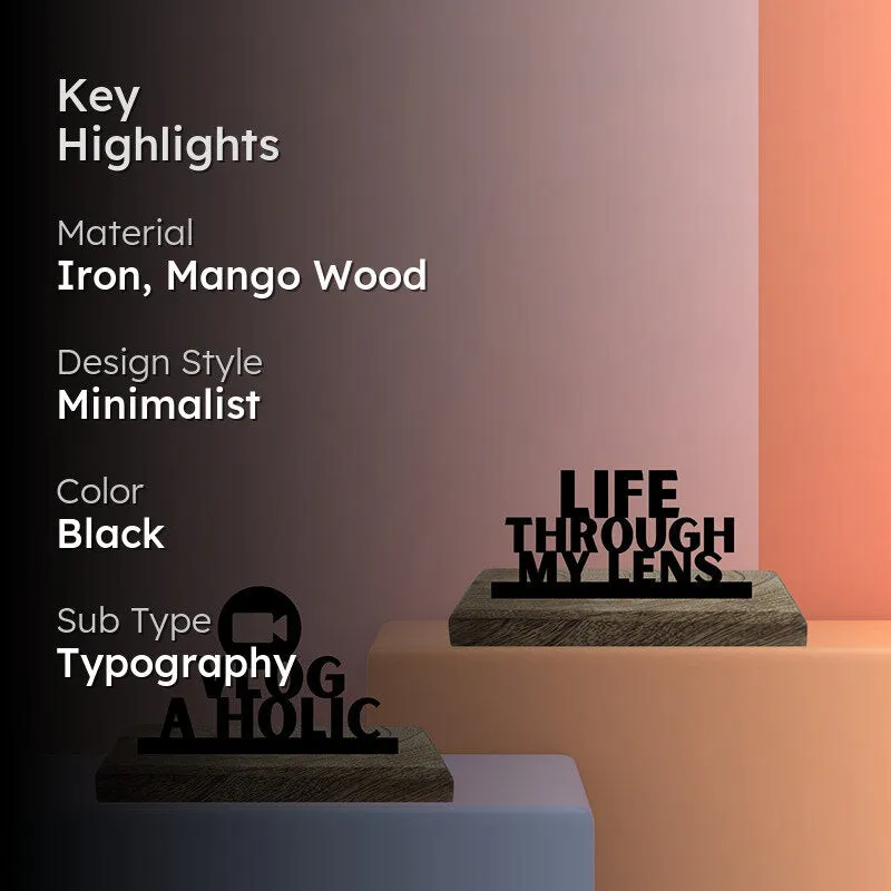 Life & Lens Showpiece - Set Of Two media 2