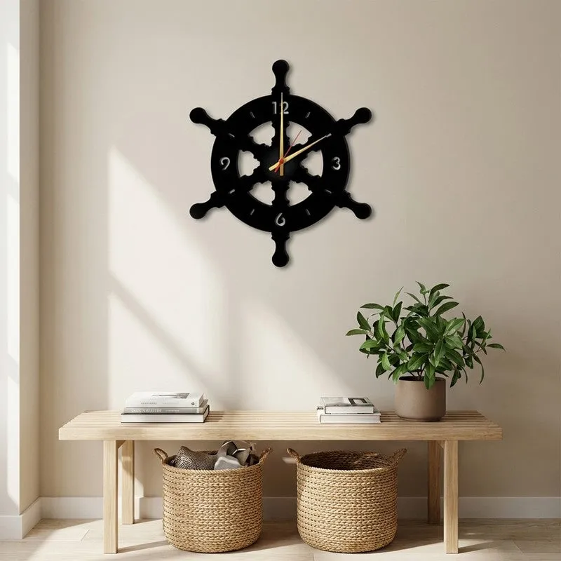 Navara MDF Wall Clock media 1