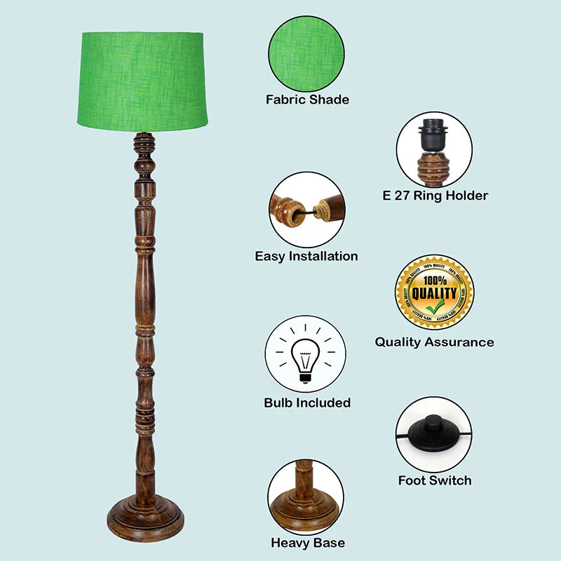 Elfin Curve Floor Lamp - Green media 5