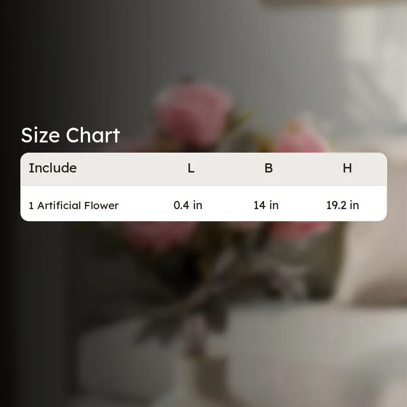 AarviDecor Velvet Rose Silk Artificial Flowers media 8