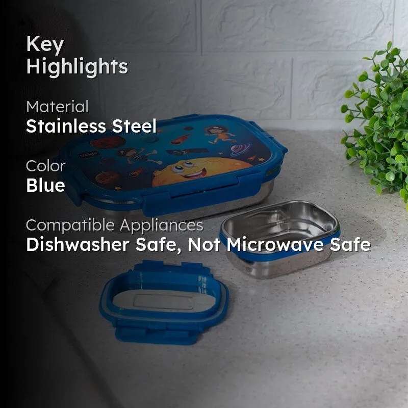 Jungle Holly Blue Lunch Box (775/150 mL) - Two Piece Set media 2
