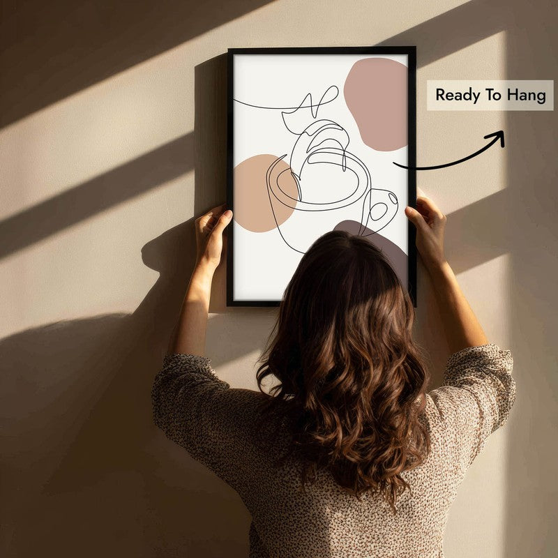 Caffeine Archival Canvas Wall Art - Black media 6