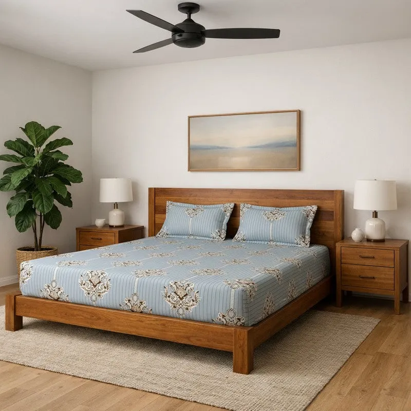 Brivane Microfiber Microfiber Bedsheet - 150 GSM media 1