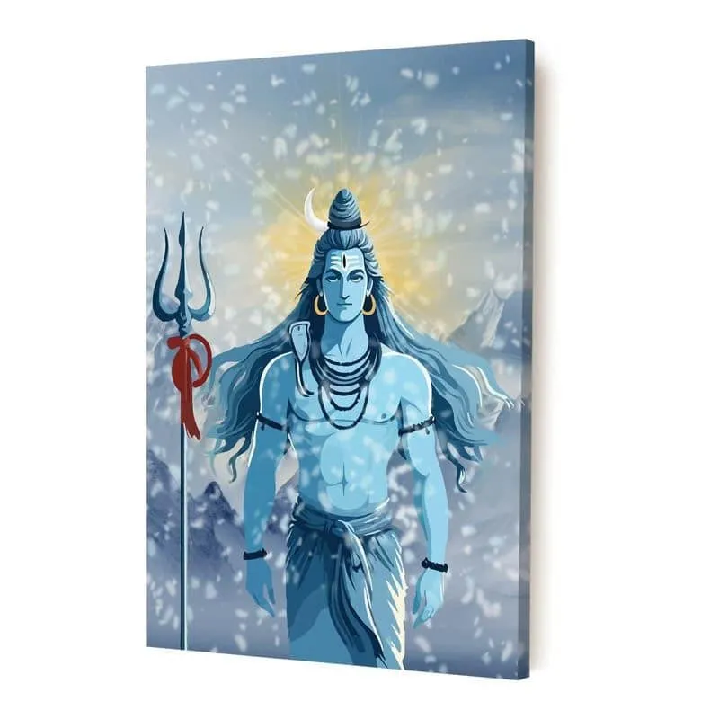 Kailasnatha Canvas Wall Painting media 4