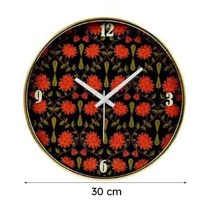 Night Bloom Wall Clock media 7