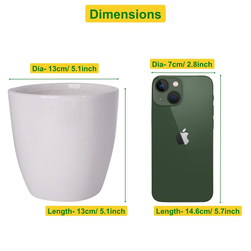 Alva White Planter media 4